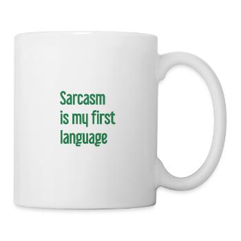 Sarcasme Pro - Mug blanc - blanc - Droite