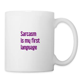 Sarcasm Pro - Mug - white - Right