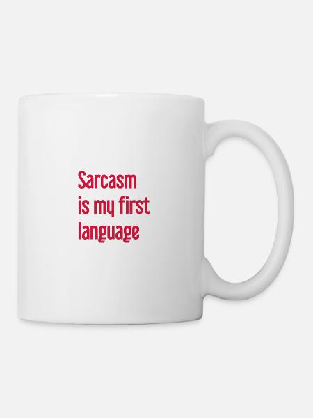 Sarkasmus-Profi - Tasse - Weiß