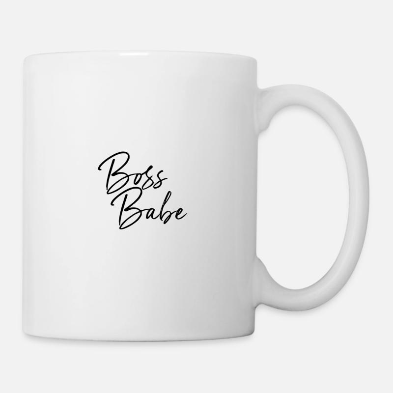 Boss Babe - Tasse - Weiß