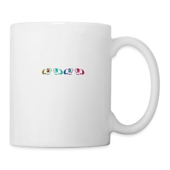 guinea pig,row,colorful,illustration - Mug - white - Right