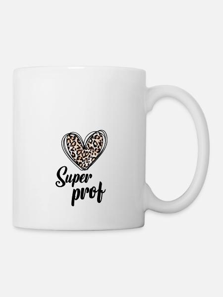 Super prof - Mug blanc - blanc
