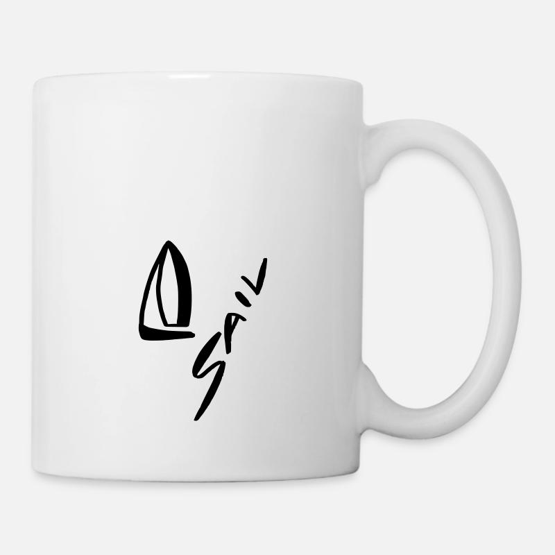 219 sail - Tasse - Weiß