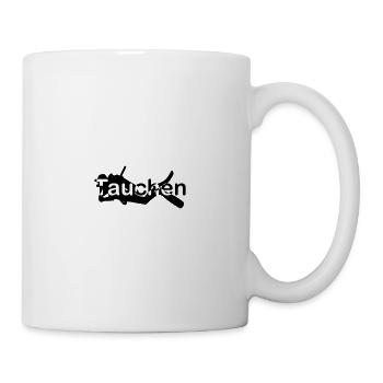 Diving Diving goggles font center - Mug - white - Right