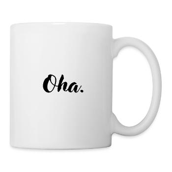 Oha. - Tasse - Weiß - Rechts
