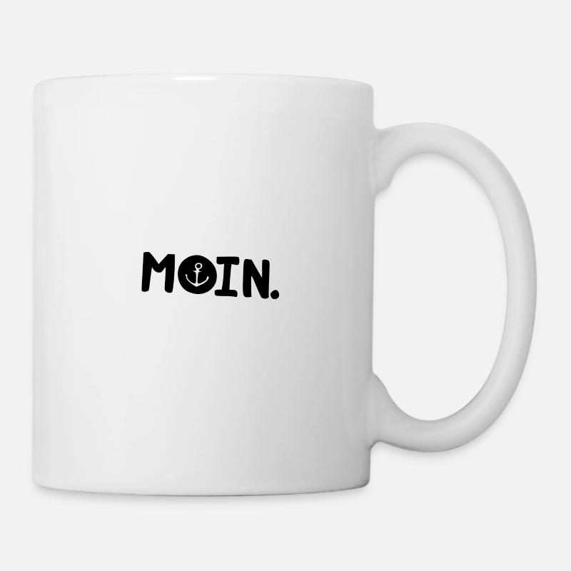Moin - Tasse - Weiß