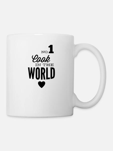 Bester Koch der Welt - Tasse - Weiß