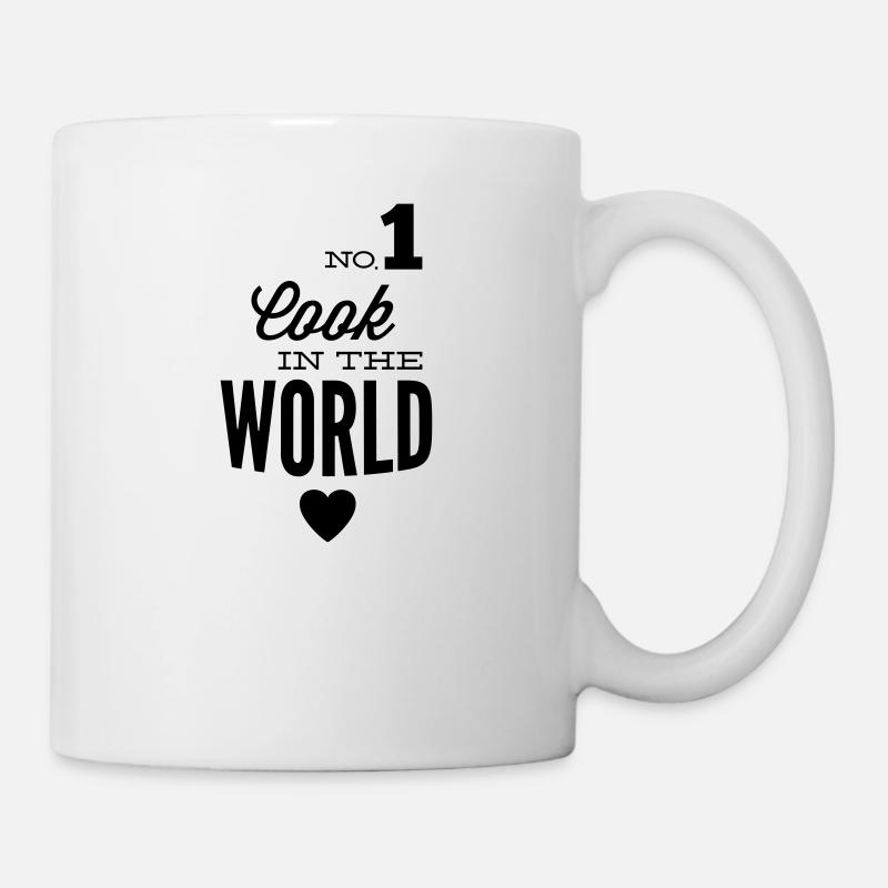 Bester Koch der Welt - Tasse - Weiß