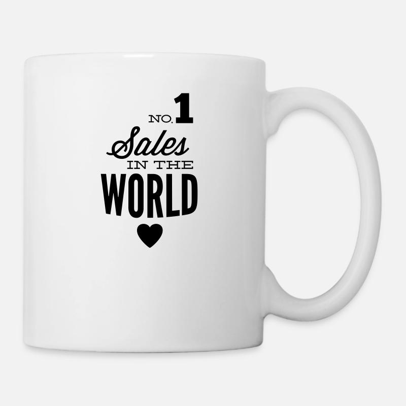 Meilleurs vendeurs dans le monde - Mug blanc - blanc