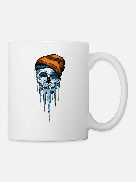 Snow Skull - Mug - white