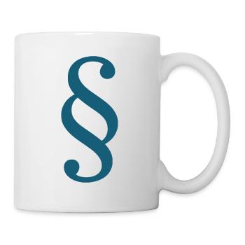 Droit Avocat Paragraphe Avocat Cour Droit - Mug blanc - blanc - Droite