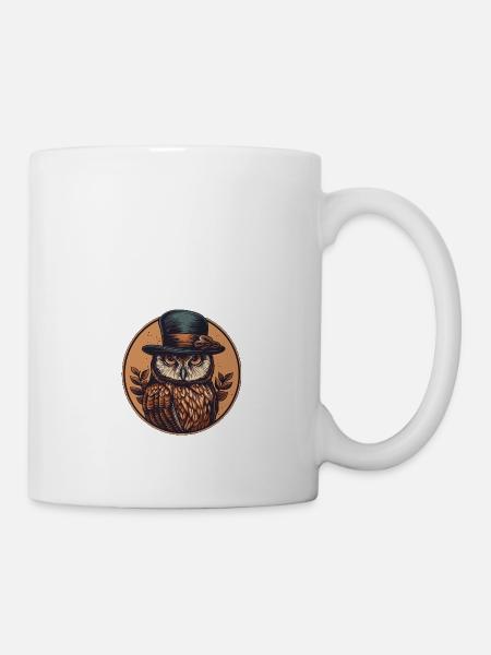 Mister Owl - Mug - white