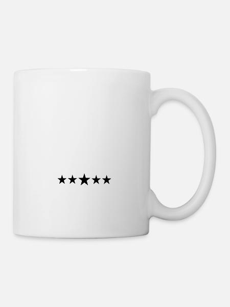 5 stars - Mug - white