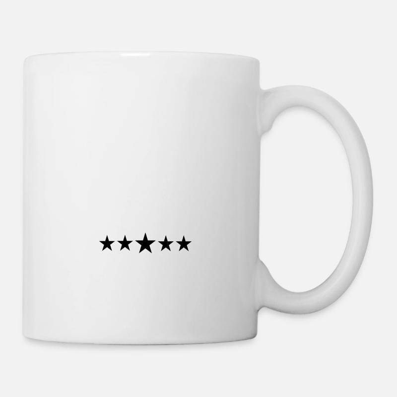 5 étoiles - Mug blanc - blanc