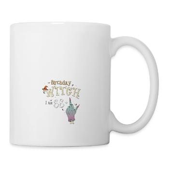 Oui c’est mon anniversaire - 69e anniversaire Sorcière drôle - Mug blanc - blanc - Droite