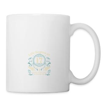 Das Leben beginnt Mit 17 Jahren waren die letzten 16 Jahre nur ein - Tasse - Weiß - Rechts