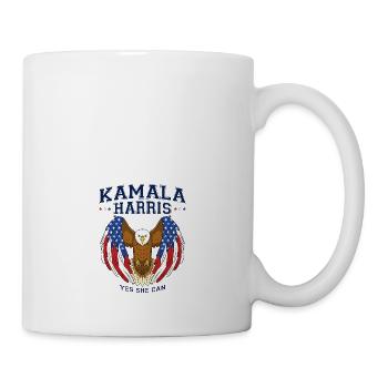 Kamala 2024 - Kamala Harris 2024 pour la présidence - Mug blanc - blanc - Droite