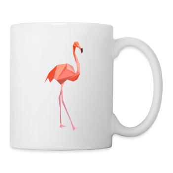 flamant - Mug blanc - blanc - Droite