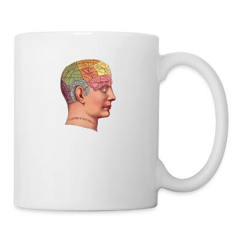 Vintage Psychologie - Mug blanc - blanc - Droite