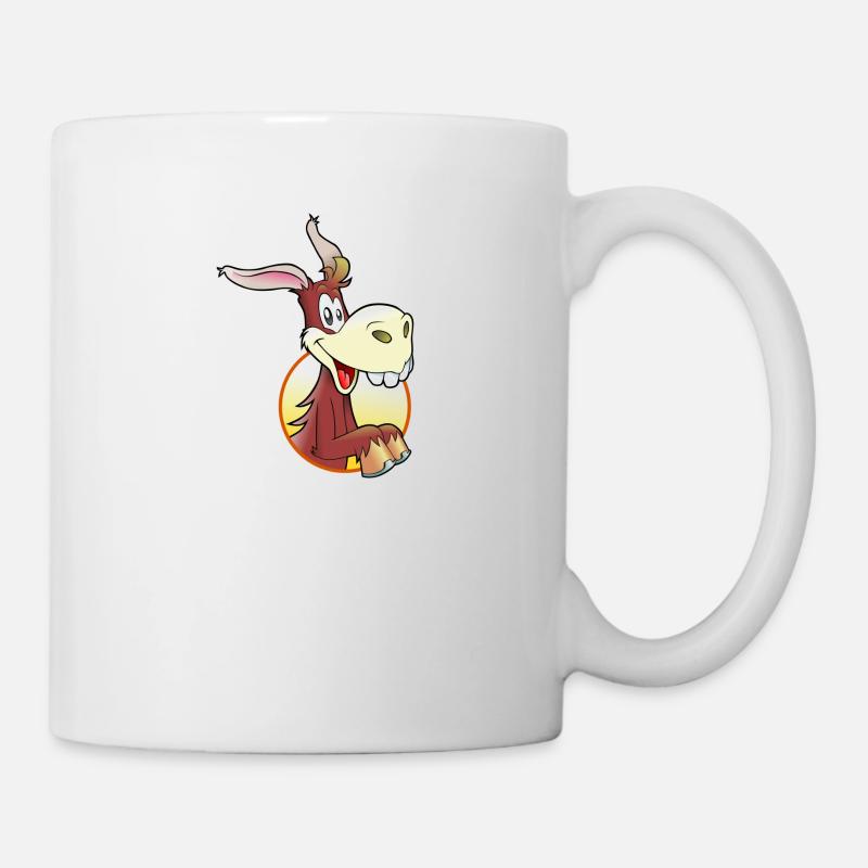 Esel - Tasse - Weiß