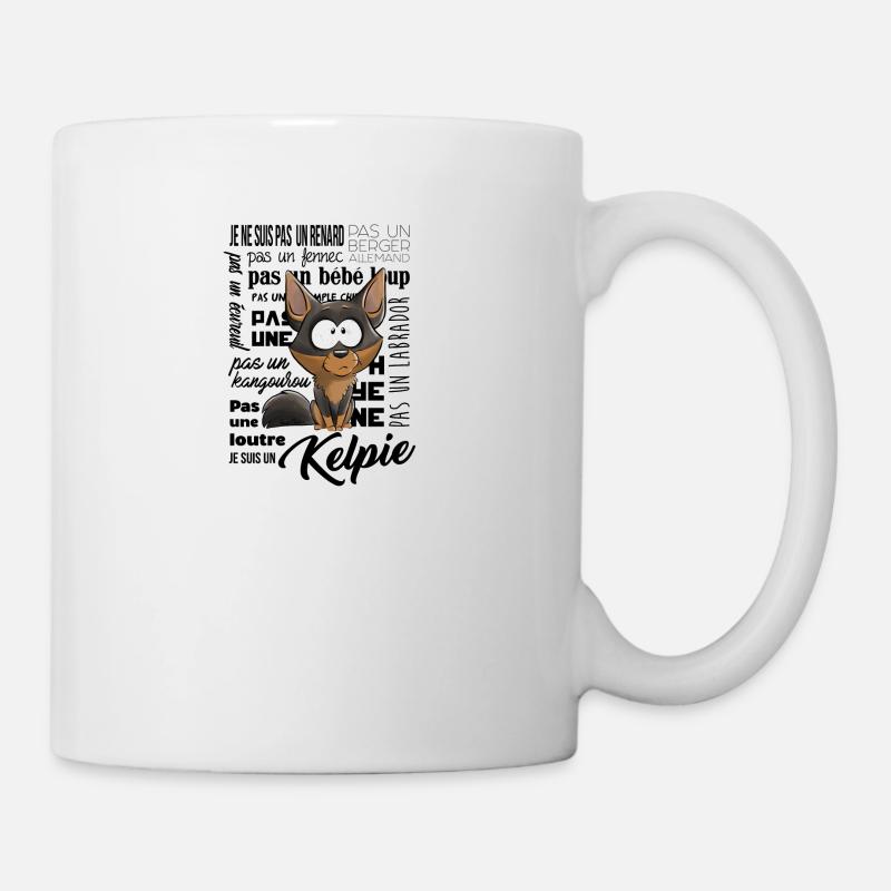 Je suis un Kelpie - Mug blanc - blanc