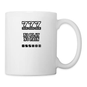 casino blak - Mug - white - Right