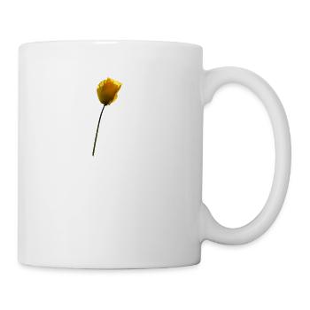 yellow poppy poppy - Mug - white - Right