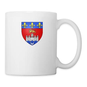 Blason Bordeaux - Mug blanc - blanc - Droite