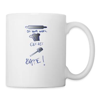 Cake cake decorator baker bakery pastry - Mug - white - Right