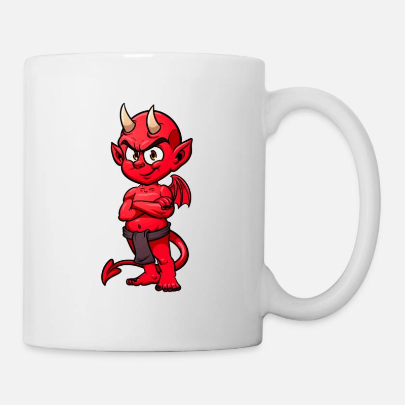 Diablotin - Mug blanc - blanc