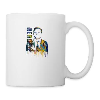 hero,Ukraine,Zelinsky,Zelenskyi,graffiti,colorful,hero - Mug - white - Right
