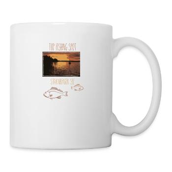 starnberger see,see,angeln - Tasse - Weiß - Rechts