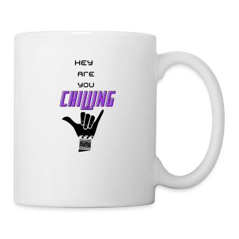 CHILLING-T-SHiRT - Tasse - Weiß - Rechts