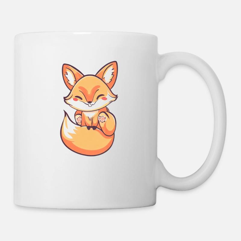 Renard mignon - Mug blanc - blanc
