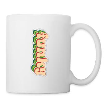 Funky Vintage - Mug blanc - blanc - Droite