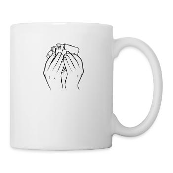 jeu de carte DML - Mug blanc - blanc - Droite