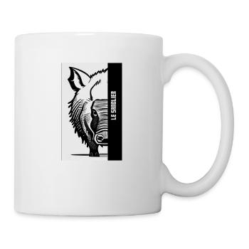 le sanglier - Mug blanc - blanc - Droite