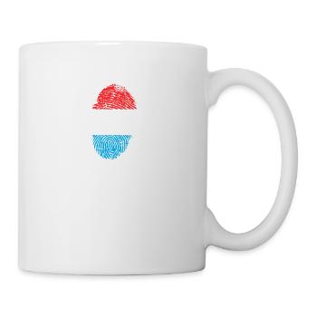 Fingerprint i love Luxembourg Luxembourg - Mug - white - Right