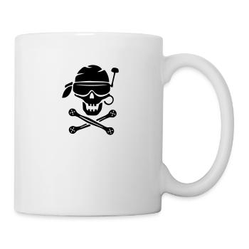 Pirate FPV-Treiber - Tasse - Weiß - Rechts