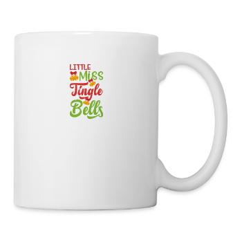 Kleine Fräulein Jingle Bells - Tasse - Weiß - Rechts