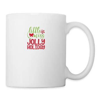 Kleine Fräulein Jolly Feiertag - Tasse - Weiß - Rechts