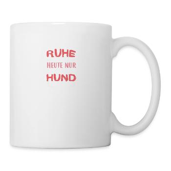 Hund - Ich rede mit meinem Hund - Tasse - Weiß - Rechts