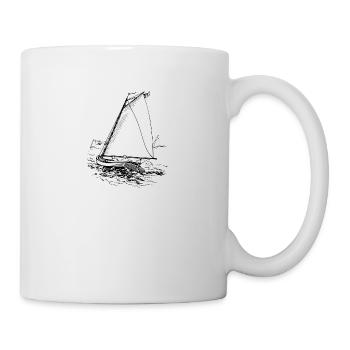 sailing - Mug - white - Right