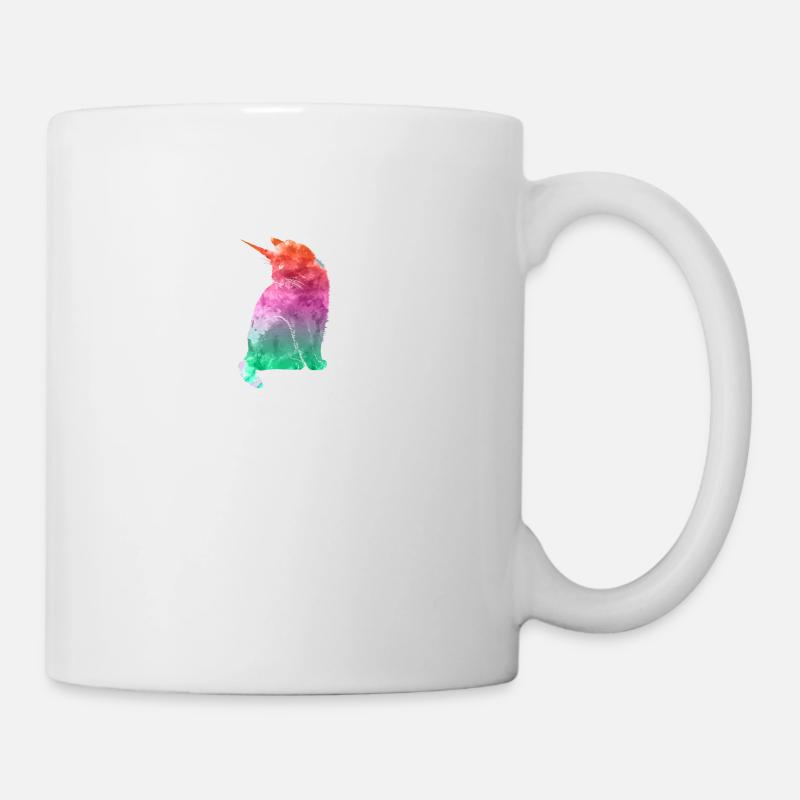Unicorn cat gift - Mug - white