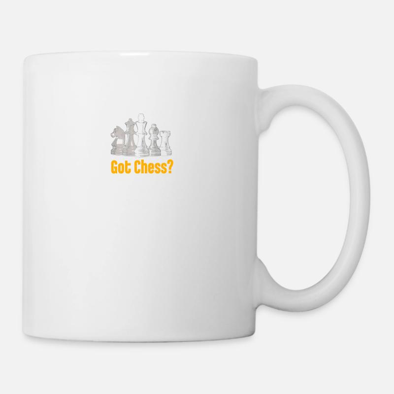 Schach - Schachbrett - got Chess? - Tasse - Weiß