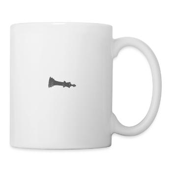 Echecs - pièces d'échecs - Mug blanc - blanc - Droite