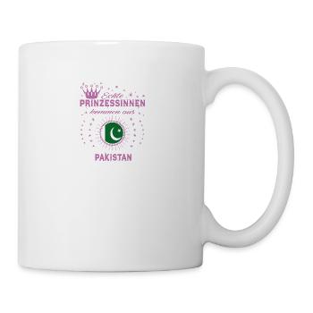 Prinessinnen kommen PAKISTAN - Tasse - Weiß - Rechts