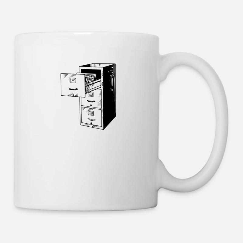 Schrank - Tasse - Weiß