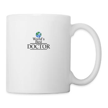 Weltbester Doktor - Tasse - Weiß - Rechts