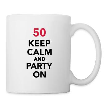 50th birthday - Mug - white - Right